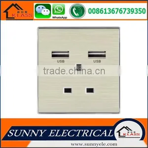 Wenzhou Applicances Outlet USB Wall Socket With CE Certification thumbnail-2