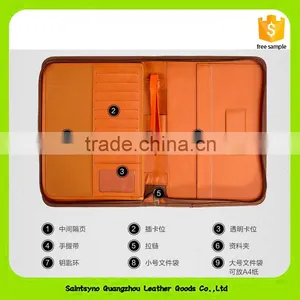 16015 2016 New Zipper Paper File Folders Document Holder thumbnail-5