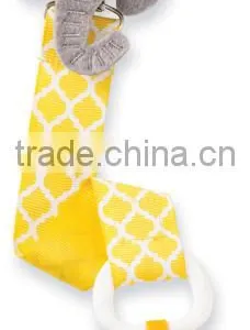 Pacifier Clip Holder , Baby Pacifier Clip With Ribbon , Baby Pacifier Holder Clip thumbnail-1