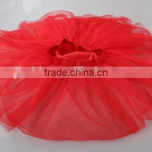 Women Red Tutu Skirt Formal Pettiskirt thumbnail-2