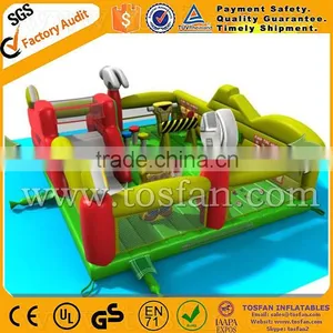 Building Theme Inflatable Combo,inflatable Amusement Equipment A3081 thumbnail-4