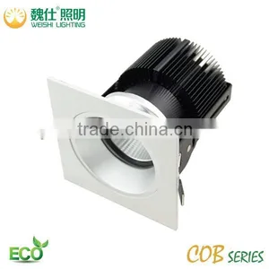 12w Cob Led Downlight, China Recessed Downlight, Square Led Downlight thumbnail-2