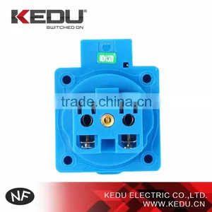 KEDU Waterproof French Socket 16A 250V IP54 thumbnail-2