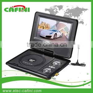 2015 HOT 7 INCH Portable DVD Player With TV Tuner thumbnail-1