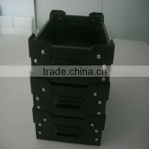 Stackable ESD PP Fluted Box Tray/esd Container thumbnail-1