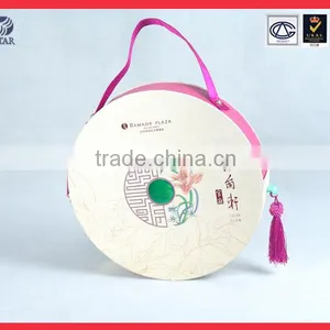 Custom Paper Cake Box With Handle / Cake Box Design Gift Box thumbnail-2