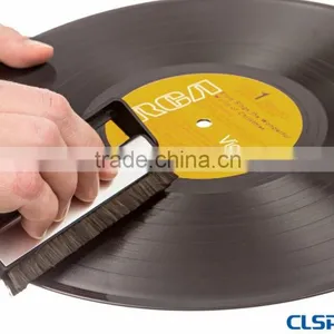 Opula Carbon Fiber Vinyl Record Velvet Cleaning Brush With Hang Brush and MSDS thumbnail-2