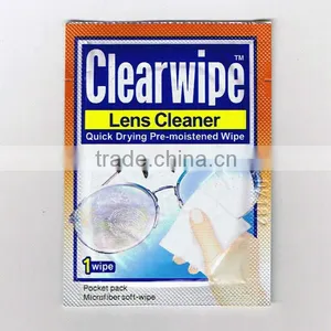 Lens Cleaner-Quick Drying Pre-moistened Wipe Pocket Pack thumbnail-3