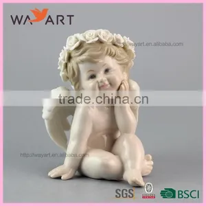 Brand New Porcelain Cherub Ornament thumbnail-1