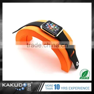 Plastic+leather Rainbow Bridge Design Charging Cradle for Apple Watch thumbnail-6