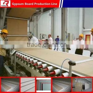 Stationary Gypsum Board Making Machinery With Good Dosing System and PLC Control System With Best Price thumbnail-1