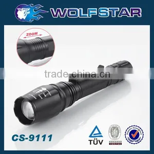 Passed SGS T6 Aluminum Flashlight Torch Light Long Distance thumbnail-1