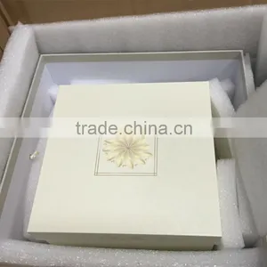 High End Round Luxury Cardboard Flower Box thumbnail-4