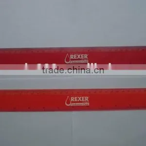Custom Logo Printed 30cm Plastic Ruler/PVC Soft Ruler/flexible Ruler thumbnail-1