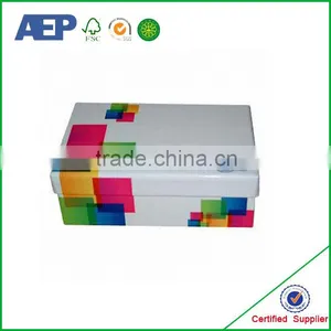 Cheap Printed High Quality Custom Shoe Box thumbnail-1