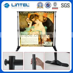 Adjustable Tension Fabric Portable Promotional Banner Stands thumbnail-1