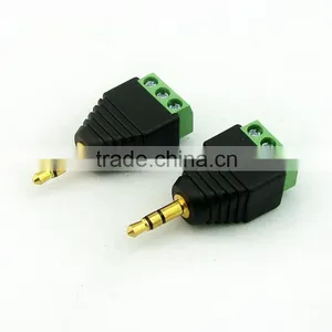 Environmental Friendly Material Solderless 3.5mm Audio Plug thumbnail-1