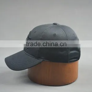 Black Sports Caps Diamond Mesh PE Sports Caps thumbnail-3
