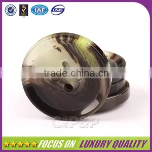 High Quality Plastic Made Resin Button Suit Lmitation Horn Button thumbnail-1