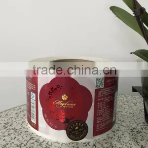 Professional Factory High Quality Rolling Red Wine Labels Self-adhesive Stickers Printing thumbnail-2
