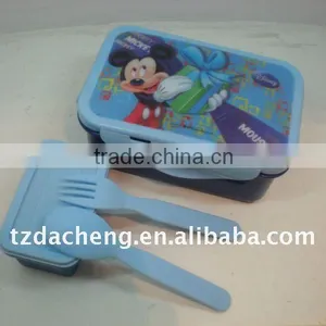 Safety 3D Lenticular Printing 3d Lunch Box Set thumbnail-1