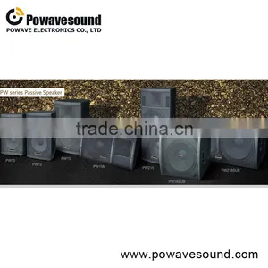 PW Series Powavesound pa Speaker System Passive Full Range Active Available thumbnail-1