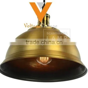 New Arrival Vintage Brass Pendant Lamp Chandelier Lighting With Track Lamp thumbnail-2