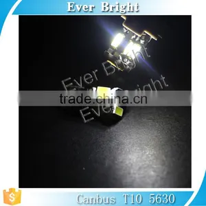 CE,ROSH Car Auto LED T10 194 W5W Canbus 10smd 5630 5730 LED Light Bulb ,led Smd T10 Canbus thumbnail-2
