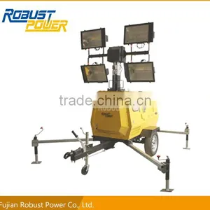 High Mast Portable Mobile Light Tower With 8kw Diesel Generator thumbnail-2