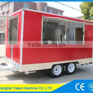 YS-FV390B High Quality Gelato Cart/solar Food Truck for Sale thumbnail-4