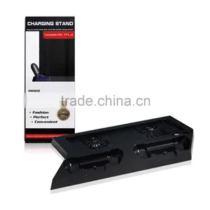 High Quality Cooling Fan Dual Charging Dock 3-Port USB Hub For PS4 thumbnail-4