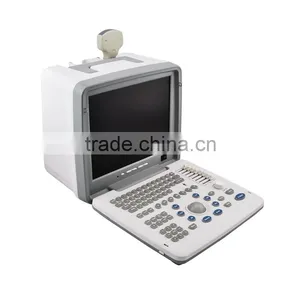 2016 Large Screen LED Good Image Full Digital Portable Ultrasound Scanner Machine With Probe-External Workstation (80 Element) thumbnail-3