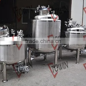 Jacketed Stainle Steel Vacuum Homogenizer Emulsifier Blender Tank With Platform/Cream Emulsifying Tank Manufacturer thumbnail-2