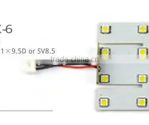 12pcs 5050SMD Car Led Top Light Led Bedside Reading Lamp thumbnail-1
