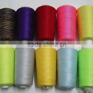 China Supplier Short Fiber Eco-friendly Sewing Thread Ployester thumbnail-3
