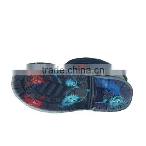 Fashion Children Waterproof PVC Rain Boots thumbnail-2