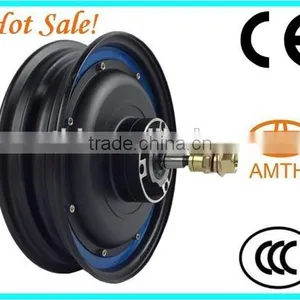 dc Brushless Electric Motorcycle Motor, 10inch Hub Motor for Motorcycle ,brushless dc Hub Motor thumbnail-5