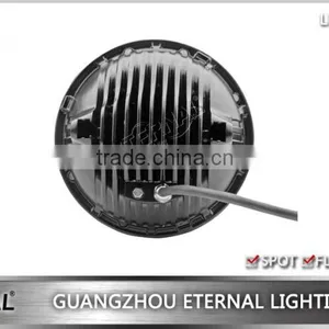 7" Led Headlight 75W Car Automotive Off-road Wrangler Rubicon Motorcycle Auto Led Headlight Dual Sealed Beam thumbnail-3