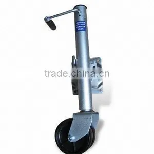 1,500lbs Trailer Jack With Two Wheels and 25-inch Total Height, thumbnail-1