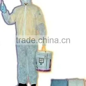 Hot Sale Painting Protective Non Woven Disposable Coverall thumbnail-1