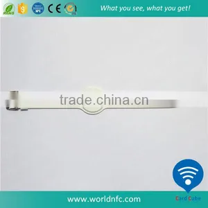 Promotional Gifts Customized Logo NFC MF PLUS-X Lock Wristbands RFID Bracelet thumbnail-1