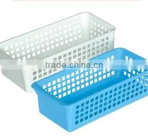 Square Plastic Storage Basket for Sundries thumbnail-1