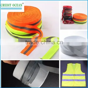Credit Ocean Perforated Holes Reflective Tapes for Clothing thumbnail-1