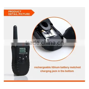 Rechargeable Remote Control Vibration Remote Dog Training Collar thumbnail-4