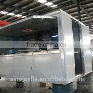 Street Vending Food Mobile Kitchen Wooden Kiosk for Sale thumbnail-4