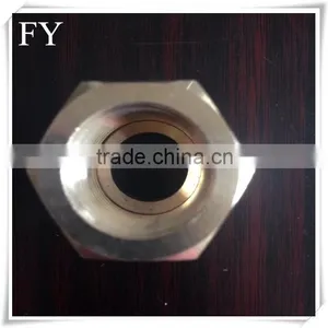 DIN High Quality Hexagonal Nylon Lock M8 M10 M16 Brass Copper Stainless Iron Nut Suppliers thumbnail-1