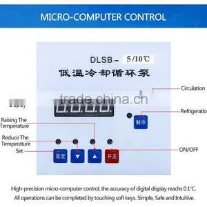 ZZKD 10L New Hot Sale Refrigerated Circulating Water Bath of Standard Controller for Science and Laboratory thumbnail-3