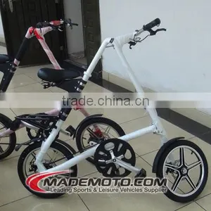 16 Inch Classic Mini Bike Folding Bicycle thumbnail-5