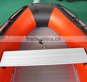 QingDao Airbeother Pvc Material Aluminium Floor High Speed Inflatable Fishing Boat thumbnail-5