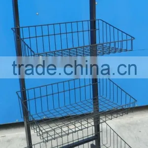 Vivinature Storage Basket Storage Trolley With Wheels thumbnail-1